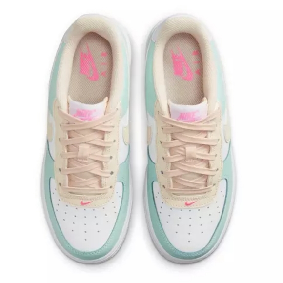 Nike Air Force 1 Jade Ice/Guava Ice/White/Pink/Spell - Picture 4 of 7